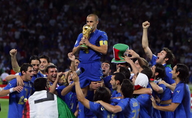 cannavaro et l'equipe d'italie