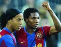 ronaldinho et eto'o