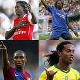 eto'o drogba adebaore ronaldinho